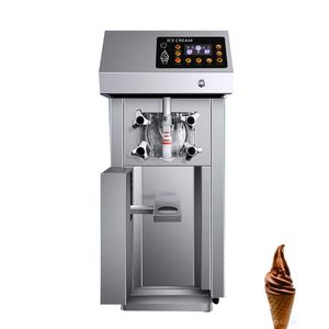 Machine commerciale de fabrication de crème glacée molle, électrique automatique, petite Machine de fabrication de crème glacée Sundae