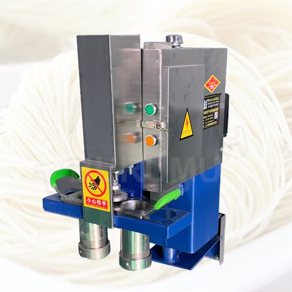 Máquina para hacer fideos tirados hechos a mano, espagueti comercial, prensa eléctrica para Pasta