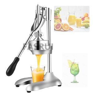 Commerciële Roestvrijstalen Juicer Handmatige Handpers Juicer Squeezer Citrus Citroen Oranje Granaatappel Fruit Juice Extractor