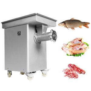 Hachoir à viande Commercial en acier inoxydable, pour porc, bœuf, poulet, poisson, Chili, broyeur à viande