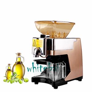 Commercial Stainless Steel Oil Press Machine Nut Seed Automatic Oil Pressure High Extraction Electric Intelligent Small Home Fryer