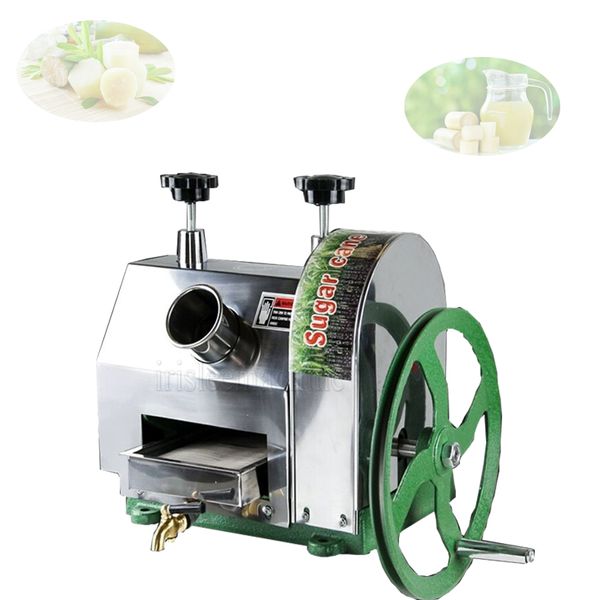 Machine commerciale de jus de canne à sucre, presse-agrumes manuel de canne à sucre, Machine de bureau en acier inoxydable, multi-usages