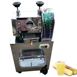 Commerciële Sugarcane Juicer Machine Roestvrijstalen Verticale Sugar Cane Squeezer Saccharum Juicing Extractor