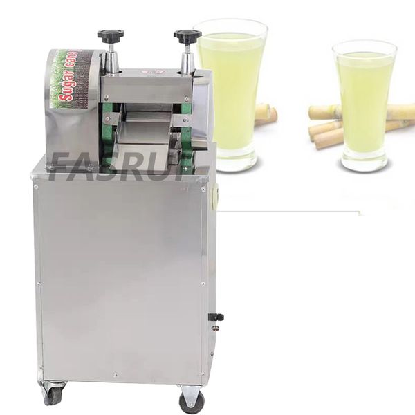 Machine verticale électrique de canne à sucre d'acier inoxydable de presse-fruits de canne à sucre commerciale