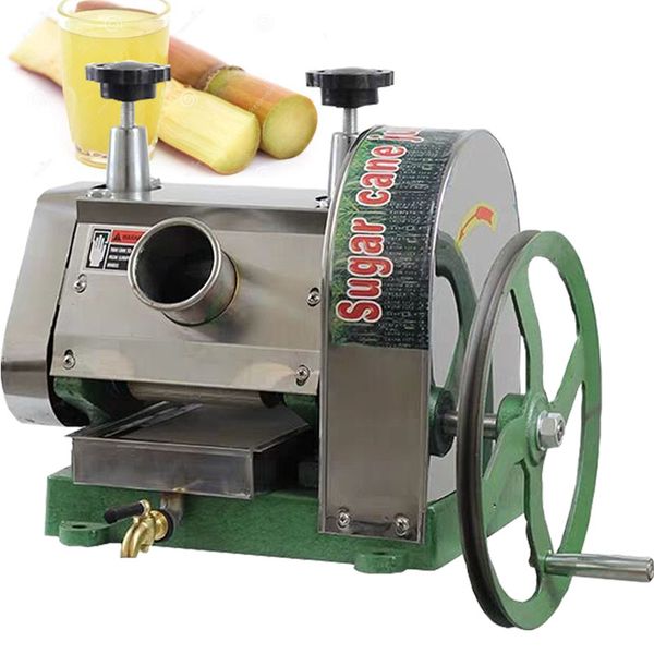 Machine de canne à sucre de sucre en acier inoxydable de sucre en acier inoxydable en acier inoxydable de canne à jus de canne