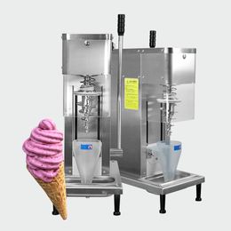 Commercial Swirl Drill Yoghurt Real Fruit Ice Cream Blender CFR By Sea Mino Maquina Helados