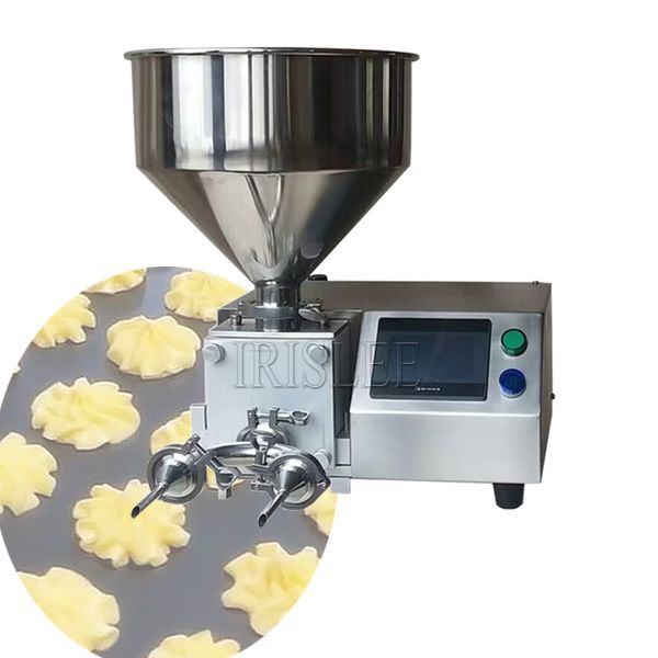 Machine de remplissage multifonctionnelle pour bouffées de crème au chocolat, appareil d'injection de pain et de crème pour gâteaux, table commerciale, pour boulangerie