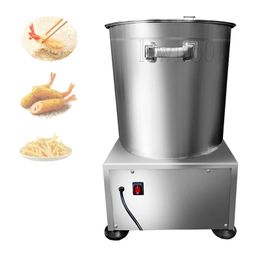 Déshydrateur de légumes électrique en acier inoxydable à usage commercial, Machine de séchage des aliments de cuisine, déshuilage centrifuge