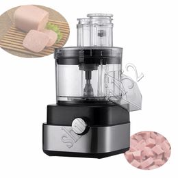 Commercial Vegetable Cutter Multifunctionele automatische kleine kleine snij- en snijschipmachine Carrot Aardappel Three-in-One