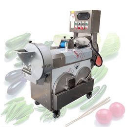 Machine commerciale de découpe de légumes, oignons, poireaux, Machine à découper, pommes de terre, carottes, trancheuse électrique, coupe-gingembre