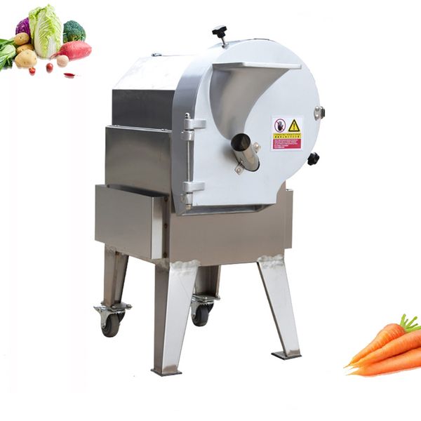 Machine commerciale de découpe de légumes, trancheuse d'oignon en acier inoxydable, Machine de découpe de carottes et de tomates, broyeur de gingembre