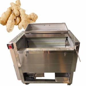 Commercieel groentefruit schoonmaakmachine aardappel wassen en peelingsmachine