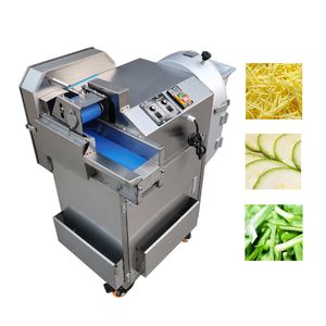 Machine de découpe de légumes commerciale trancheuse électrique déchiqueteuse de pommes de terre Machine de découpe de fruits coupe-oignon