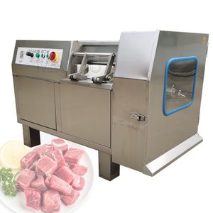 Commerical Frozen Chicken Cube Cutter / Big Meat Dice Cutting Machine / Meat Cube Dicer Prijs