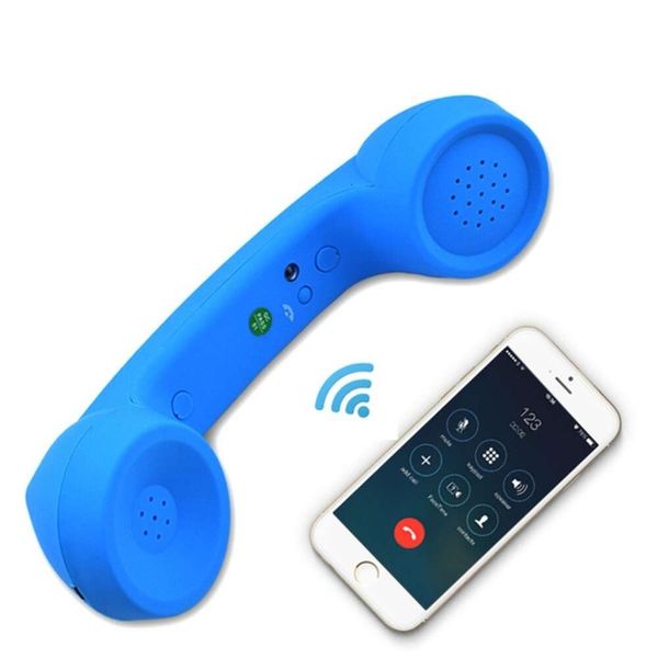 Comunicaciones Bluetooth para portátiles y teléfonos móviles Receptores de teléfono retro inalámbricos Pop Phone