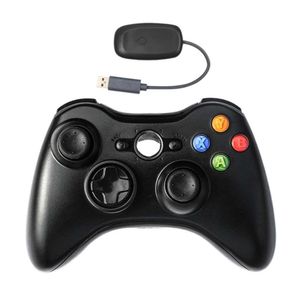 Manette de jeu sans fil 2.4 ghz pour ordinateur de communication, pour Win7, Win8, Win10, avec moteur, Vibration, récepteur PC, contrôleur de jeu à distance