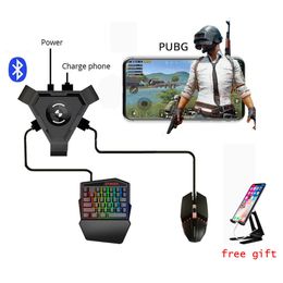 Communicatie voor FPS-games PUBG COD Mobiele gamepad-converteradapter Met toetsenbordmuis Spel spelen op universele telefoon