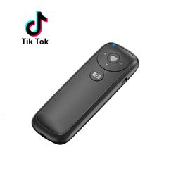 Communications pour la télécommande Tiktok tournant la page en cliquant comme, obturateur de selfie Bluetooth pour téléphone universel, opérateur de lecture/pause