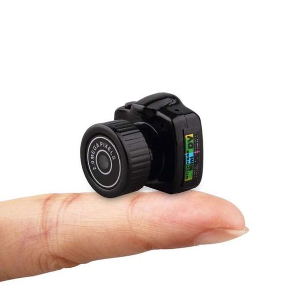 Communications Mini caméra vidéo enregistreur audio HD Webcam Y2000 caméscope petit DV DVR sécurité secrète nounou voiture Sport Micro caméra avec micro