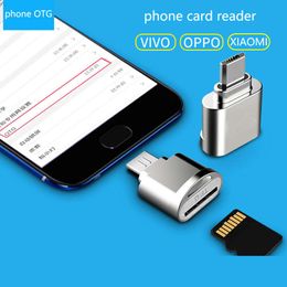 Communicatie Mobiele lezer met USB/TYPE-C-connector voor Micro SD (TF)-kaart Lezen van foto's Video's op Android-telefoon