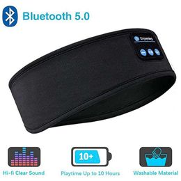 Communications Sport casque sommeil bandeau masque pour les yeux Fone Bluetooth écouteurs Air Pro écouteurs sans fil casque