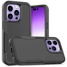 Commuter 2in1 Armure hybride militaire Cas lourds HETPORD ROBLED COUVERTURE ROBLE pour iPhone 14 13 Pro Max 12 11 XR XS 8 Plus Samsung S20 S21 Fe S22 Ultra A03S A13 A23 A33 A53 A73