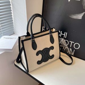 Sac fourre-tout de grande capacité pour femmes, nouveau sac à bandoulière à bandoulière unique à la mode et polyvalent, tendance féminine 2024, mode design 78 % de réduction sur le magasin de gros