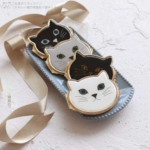 Miroirs compacts Cat Makeup Mirror Mirror Pocket Cosmetics Manuel Direct Shipping Wholesale Q240509