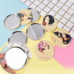 Compact Mirrors DA27 Mini Espejo De Maquillaje De Bolsillo Portátil Espejos Compactos Cosméticos Espelho De Maquiagem Espejos De Bolsillo Enviados Al Azar 1 Uds 231102