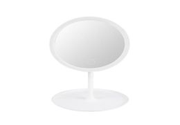 Compacte spiegels Led-make-upspiegel Touch Sn Verlichte kaptafellamp 360 rotatie Cosmetisch voor aanrecht Cosmetica9131158