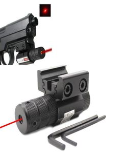 Compact tactical mini dot laser à vue de vue de vue de vue picatinny monture de rail 11 mm 20 mm équipement 9406981