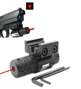 Compact Tactical Mini Red Dot Laser Sight Scope Fit Picatinny Rail Mount 11mm 20 mm Gearapparatuur7028375