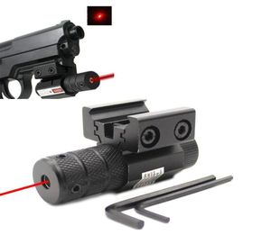 Compact Tactical Mini Red Dot Laser Sight Scope Fit Picatinny Rail Mount 11mm 20 mm versnellingsapparatuur6368235