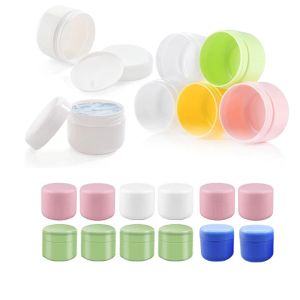 Compacts 10pcs Jares cosméticos con revestimientos 10G 20G 30G 50G 100G Muestras Botella Container contenedor de recipiente BPA BPA gratis para botella de viaje de maquillaje