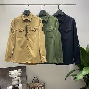 Compagnie CP Prendas de abrigo Insignias Camisa con cremallera Chaqueta Estilo suelto Primavera Top para hombre Oxford Portátil High Street Stones Island Jacke Venta al por mayor 3a