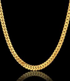 Comparez avec des articles similaires Collier chaîne ras du cou en or jaune 18 carats rempli de bijoux entier 5MM cadeau pour hommes chaîne à maillons cubains HipHop Br26075931220