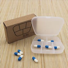 Compartiment Reispillendoos Organizer Tablet Geneeskunde Opslag Dispenser Houder Gezondheidszorg Tool Snelle DHL