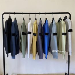Italie Designer Sweat à capuche pour hommes Jumper Luxury Compass Bordery Loose Round Neck Pullover Version Sweethirts Cotton Basic Top Tissu M-2XL