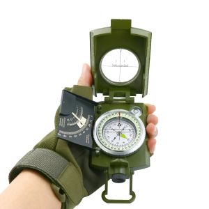 Brújula Militar Profesional Brújula Alta Precisión Impermeable Luminoso Multifunción Compas Orientación Geodésica Exploración Salvaje