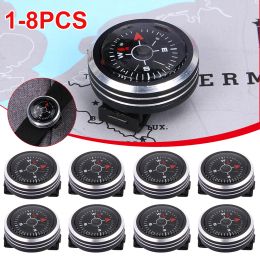 Compass Mini Watch Strap Button Compass for Paracord Bracelet Survival Mini Pocket Compass Outdoor Hiking Camping Accessories Tools