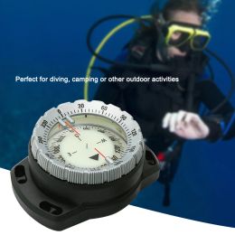 Compasse sous-marine 50m plongée Compass Boussin Professional Navigator Navigator Digital Scumine Luminal Balanced Watch for Swimming