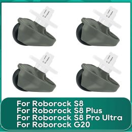 Compatibel voor Roborock S8 Plus / S8 Pro Ultra / G20 Robot Vacuums voorwiel Caster reserveonderdeel Vervanging accessoire