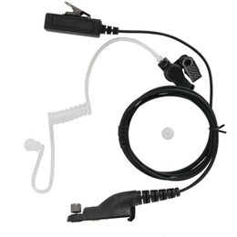 Compatible Motorola / Motorola XIRP8200 GP338D P8668 Écouteurs Walkie avec des oreilles de conduit d'air transparent