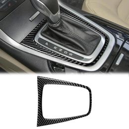 Compatibel met Middenconsoles Koolstofvezel Auto Koplamp Frame Panel Cover Trim Interieur Accessoires voor Ford Edge 2015 2016 2017 2018 2019 2020