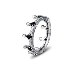 Compatibel met sieradenring zilveren betoverde kroonringen met CZ 925 Sterling Silver Jewelly Whole Diy voor dames20271527508759