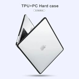 Compatible avec MacBook Pro13 / 14 Case de protection A2779 A2442 A2289 A2251 Anti Crack Hard Case, pad tampon TPU Soft + PC Matte