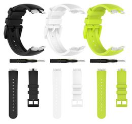 Compatible avec les bracelets de rechange en silicone souple Ticwatch S 5281202.