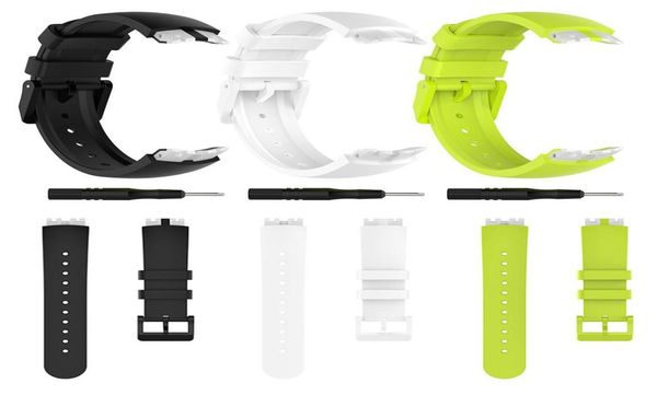 Compatible avec TicWatch S Soft Silicone Sangle Bracelet Remplacement des élastiques Sport8328132