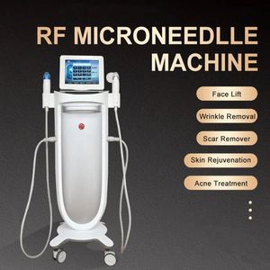 Prix compétitif fraction rf or microneedle machine 2 poignées 25 broches 49 broches coréen rf microneedling