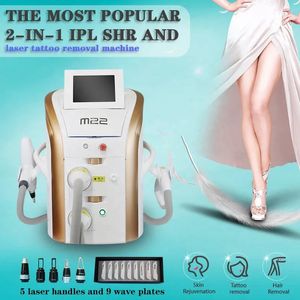 Prix ​​compétitif et laser YAG pour l'élimination du tatouage Portable IPL Épilation de cheveux multifonctionnelle IPL 4IN1 Photon Skin Rajeunnation Machine